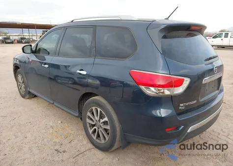 2016 Nissan Pathfinder S z USA, uszkodzony, nr VIN 5N1AR2MN0GC606365
